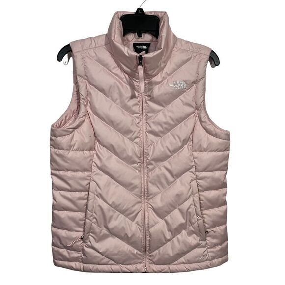 The North Face Baby Pink 550 Down Puffer Vest - Picture 1 of 7